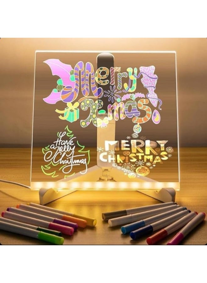 أكاليكس دي 2020 الاكريليك الانارة لوح كتابة مصباح ، تخصيص مصباح ليد عرض مع علامات لمطعم ، بار ، مقهى ، الملاحظات الشخصية و رسومات الشعار المبتكرة - Image 4